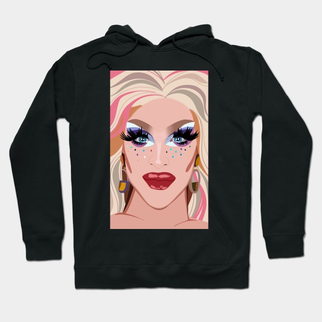 Ariel Versace Hoodie by KaiVerroDesigns